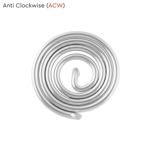 Image of Aluminium Spring (Set-9) || Anticlock Wise Spring || Vastu Spring Remedy || Vastu Remedy || Direction-North Easte, North,NNE ||