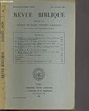  REVUE BIBLIQUE - N°2 AVRIL 1962