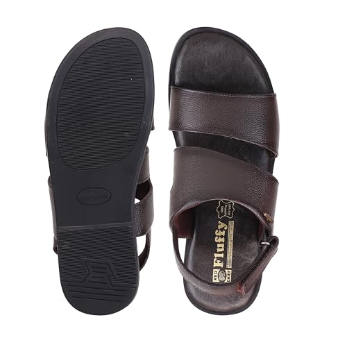 Image of Red Chief Genuine Leather Sandal for Men | RC4097