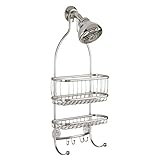 iDesign York Metal Wire Hanging Shower Caddy Thumb #4