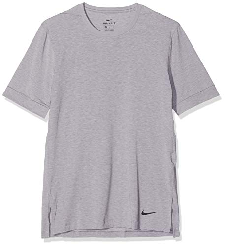 Nike M NK Dry Top SS Transcend : t-shirt de course confortable qui élimine efficacement l'humidité