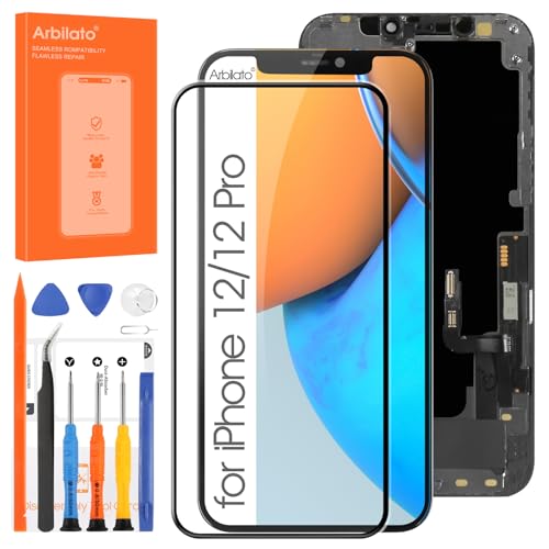 Schermo di riparazione: la nostra sostituzione dello schermo per iPhone 12 Pro è di alta qualità e viene sottoposta a rigorosi test prima della spedizione. Per lo schermo di ricambio per iPhone 12 ti aiuterà a risolvere tutti i tipi di problemi di visualizzazione come pixel morti, distorsione del colore, tocco rotto, ecc.
