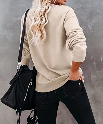 Image of Dressmine Womens Long Sleeve Mama Sweatshirts Fall Crew Neck Mom Shirts Cute Graphic Tees Pullover Hoodies