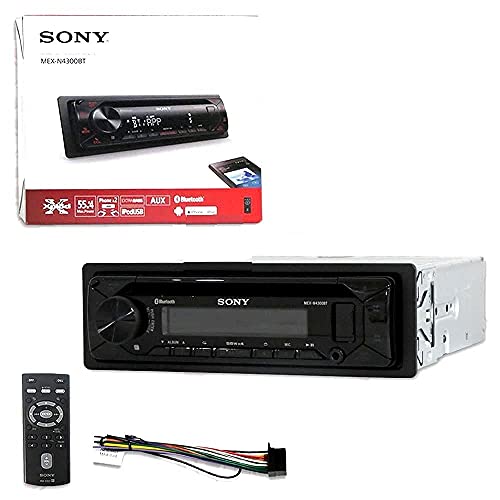 Image of Sony MEX-N4300BT Built-in Dual Bluetooth Voice Command CD /MP3 AM /FM Radio Front USB AUX Pandora Spotify iHeartRadio iPod /iPhone Siri and Android Controls Car Stereo Receiver