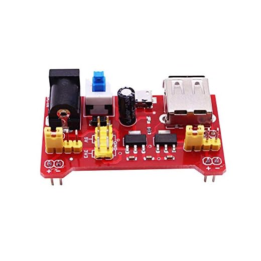 BliliDIY Modulo Scheda Alimentatore Breadboard Con Supporto Microusb 3,3 V / 5 V Doppia Tensione Per Micro: Bit