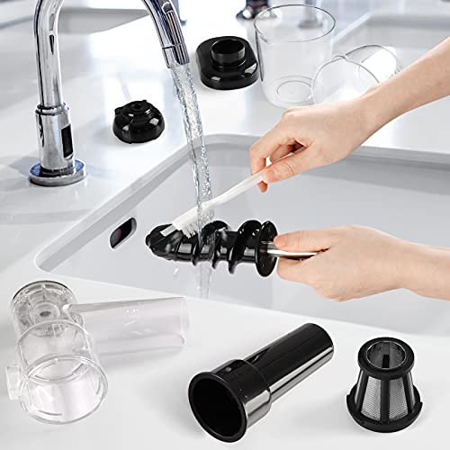 Gdrtwwh Masticating Juicer Attachment for Kitchenaid Mixers, Slow Cold Press Juicing Compatible with Kitchen Aid Stand Mixers, Black by Gdrtwwh - Image 5