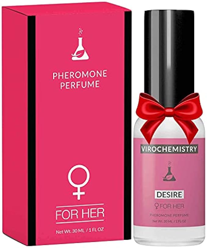 VIROCHEMISTRY Pheromones For Women (Desire) - Elegant, Ultra Strength Organic Fragrance Body Perfume (1 Fl. Oz)