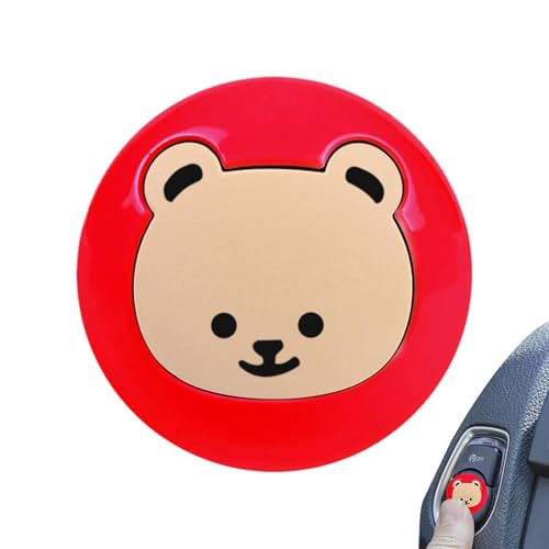 Cache-Bouton de Démarrage Ours pour Voiture et Camping-Car