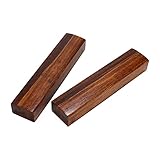 MEGREZ Chinese Paper Weight Calligraphy Wooden Paperweight for Panting Writing Sumi Drawing - Set of...
