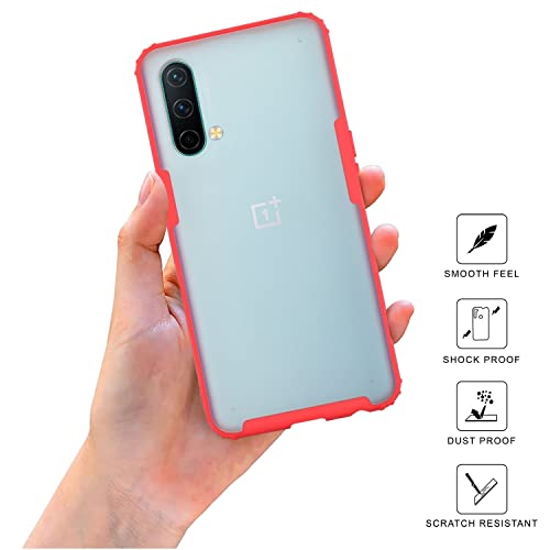 Image of SPRIG Compatible with Realme GT Master Edition 5G Phone Matte Premium Back Cover Drop Tested Shock Proof Mobile Case for Men, Women, Boys and Girls with Camera Protection (Red)