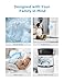 Midea Portable Washing Machine, 0.9 cu. ft with 6 Cycles, Drum Clean, Quick, Stainless Steel Tub, Transparent Lid, LED Display Washing Machine, White