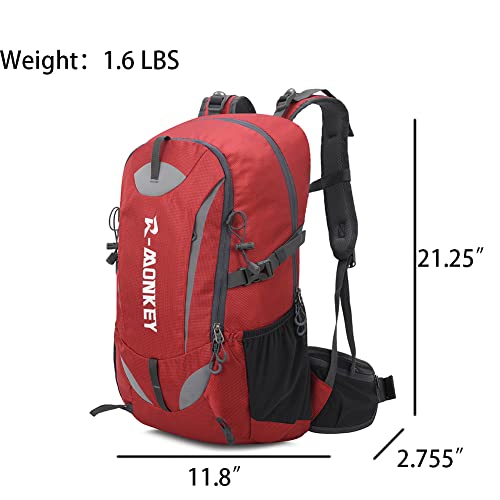 Ruru Monkey 30L Hiking Backpack, Waterproof Lightweight Daypack For Cycling Skiing Camping #TOP3