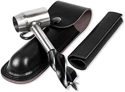 ブッシュクラフト サバイバル 開拓者 ハンドオーガーレンチツール スコッチアイウッドハンドドリル 木工マニュアル オーガーホールメー