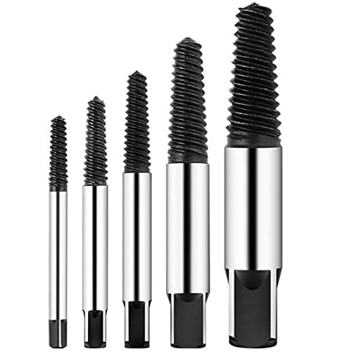 Maizoon 5 unids/set kit extractor de tornillos dañado tuerca rota perno tubo de agua removedor con caja de plástico resistente herramientas de fontanería reparación del hogar accesorio de hardware Cover