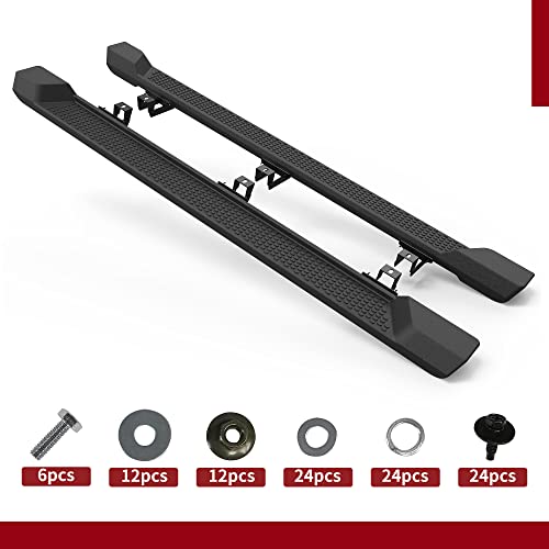 Yitamotor 6 Inches Oe Style Running Boards, Side Steps Compatible For 2018-2022 Jeep Wrangler Jl 4-Door Black, Nerf Bars (Excl Jk Model) #TOP7