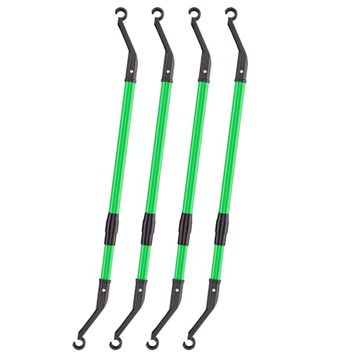 Homebox Fixture Poles 100 (Stangenset 22mm) 3 VIVOSUN High-CFM Stützstangen-Set für Growzelt, Heavy-Duty Querstreben, 60–90 cm verstellbar, hohe Tragkraft für 60×60, 70×70, 80×80 und 90×90 cm Zelte, 4er-Set
