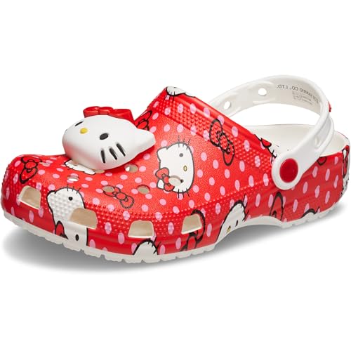 Crocs Hello Kitty Red Classic Clog