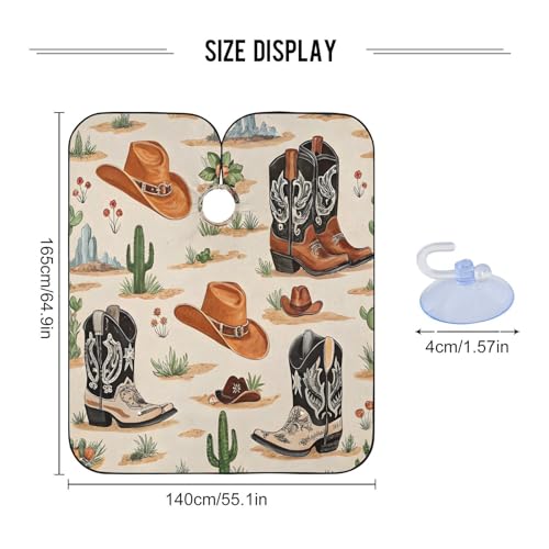 Capa de Barbero Kigai Wester Cowboy para Hombre miniatura 3