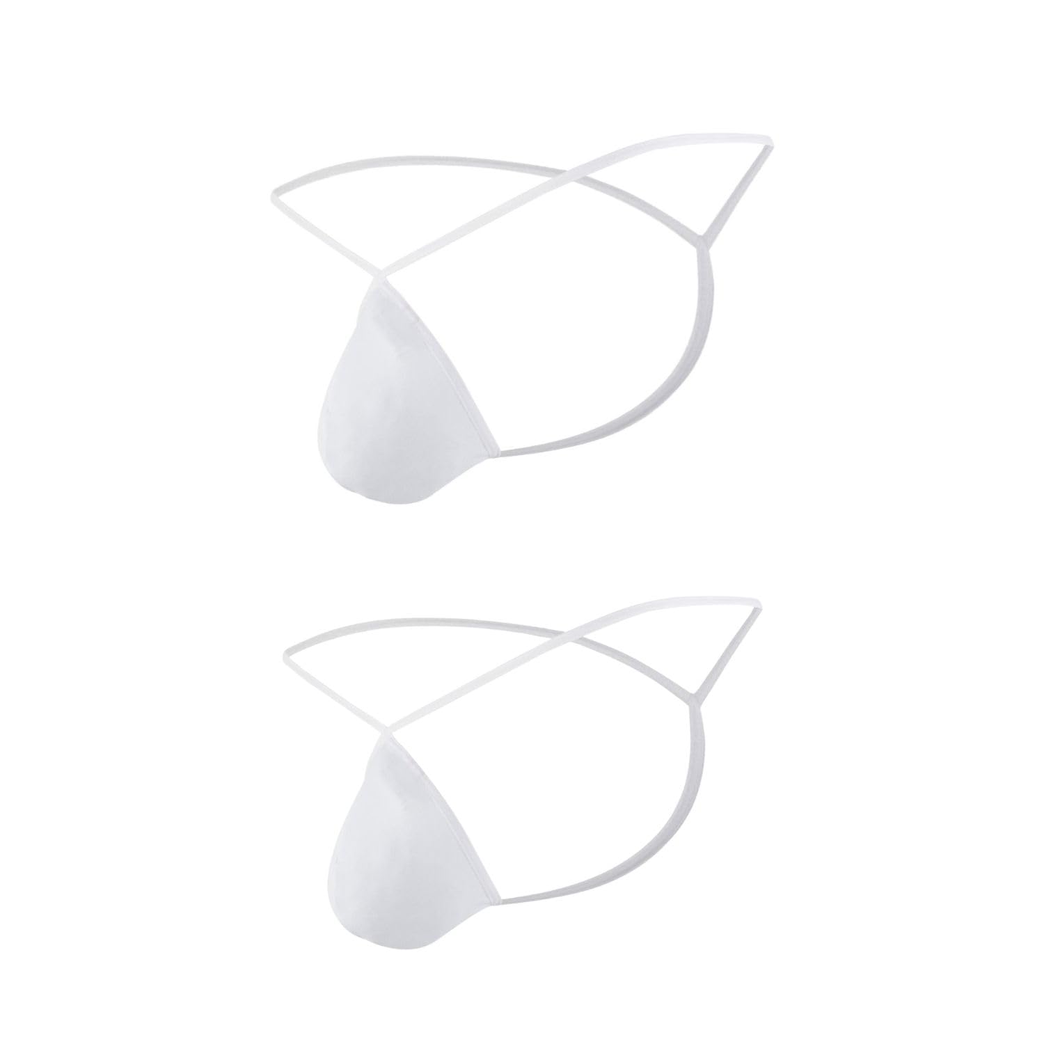 Men's Microfiber G-String Underwear, Minimal Coverage-image-7