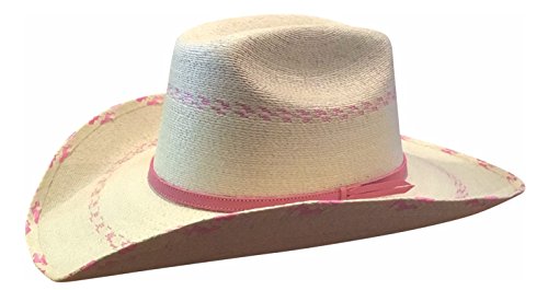 Atwood Kid's Pink Pinto Palm Leaf Hat - Size X-Small2