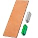 Leather Honing Strop 3 Inch by 8 Inch with 2oz. Green White Compound