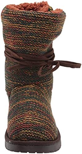 MUK LUKS womens Essentials By Muk Luks® Women's Clementine Fashion Boot, Brown Multi, 10 US | Image 1