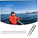 Ckuakiwu Telescopic Fishing Rod Carbon Casting Rod Carbon Fiber Portable Telescopic Fishing Pole Casting Spinning Rod,Spinning Fishing Pole 1.8m