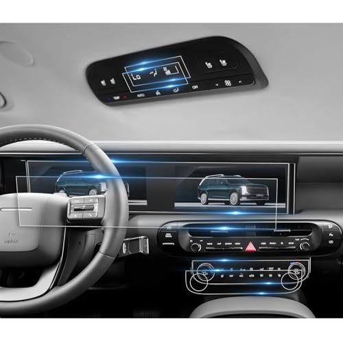 BIBIBO 6Pcs for 2026 Hyundai Palisade Screen Protector 2026 Hyundai