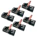 JT Eaton 410B-6 Jawz Plastic Rat Trap for Solid Or Liquid Bait, Pack of 6