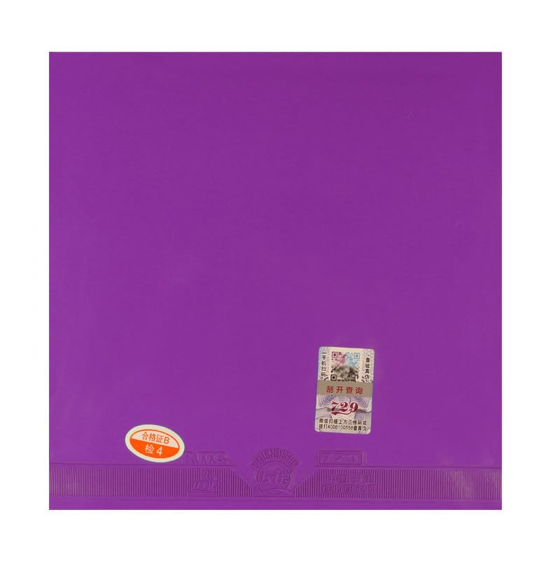 Friendship 729 Cross Color Series Table Tennis Rubber, Tacky Pimples-in Ping Pong Rubber with ITTF Approved, Thickness 2.2mm