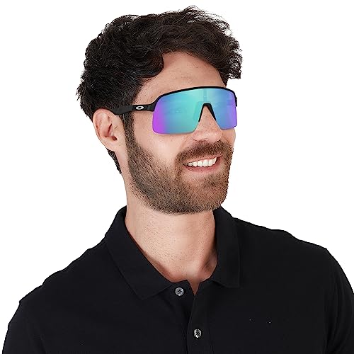 Image of Oakley Mens OO9463A Sutro Lite Low Bridge Fit Rectangular Sunglasses