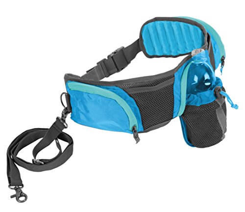 Hands Free Leash For Dogs, Hands Free Hipster Dog Leash by Outward Hound, Blue