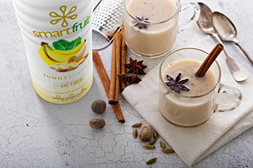Smartfruit Sunny Banana + Oat Fiber, 100% Real Fruit Purée, Non-GMO, No Additives, Vegan - 48 Fl. Oz