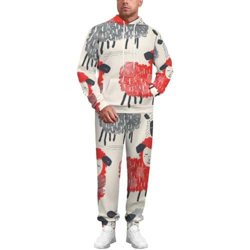 Survêtement homme mouton imprimé 3D pour en finir avec les tenues fades et inconfortables