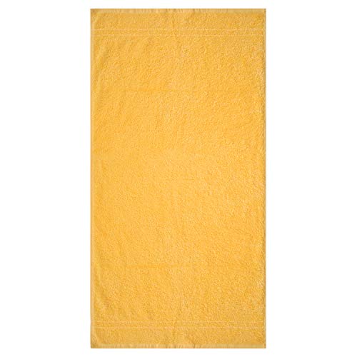 Dyckhoff Duschtuch Kristall Goldgelb 70 x 140 cm