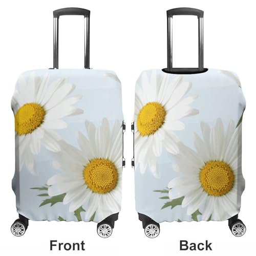 Daisy Printed Luggage Cover Protector, Fits 18-32 Inch Luggage3
