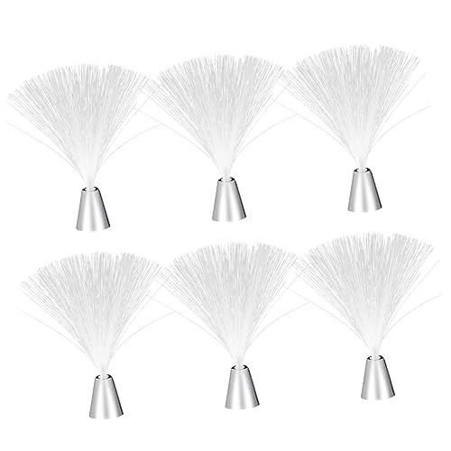 NUOBESTY Fiber Optic Glacier Led Fiber Lamp Lights 6 Pack Decorative Lamp for Wedding Party Home Office