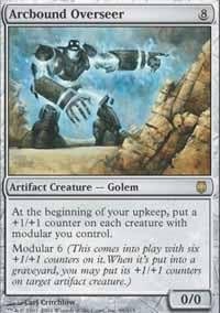 Arcbound Overseer (Magic the Gathering : Darksteel #99 Rare)