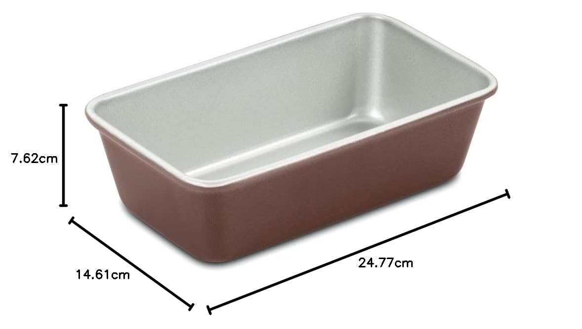 Cuisinart Chef's Classic Antihaft-Kastenform, 22,9 cm, bronzefarben