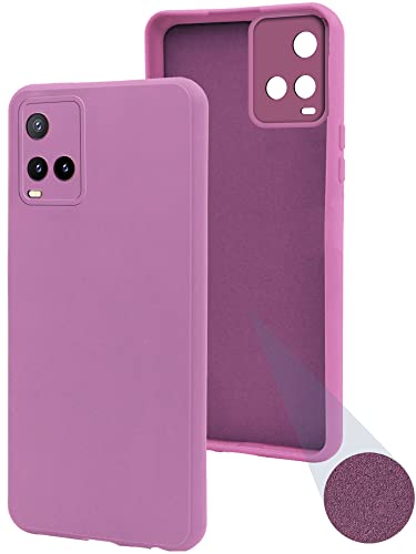Image of Jkobi Back Cover Case for Vivo Y21 2021 | Y21G (Inside Fiber Cloth | Smooth Matte Finish | Elegant Professional Look |Purple)