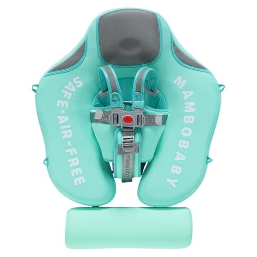 Flotador de bebé no inflable con espuma sólida elástica y base suave para recién nacidos