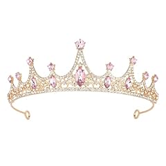 Gold and Pink Rhinestones