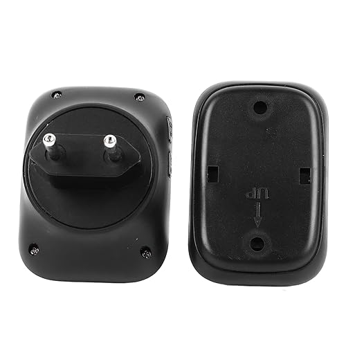 Campainha de Porta à Prova d'água, Campainha Remota Sem Fio Com Volume Ajustável, Transmissão de Lo