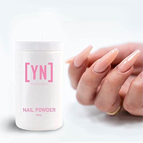 Young Nails Acrylic Speed Powder, Pink, 660 Gram #TOP4
