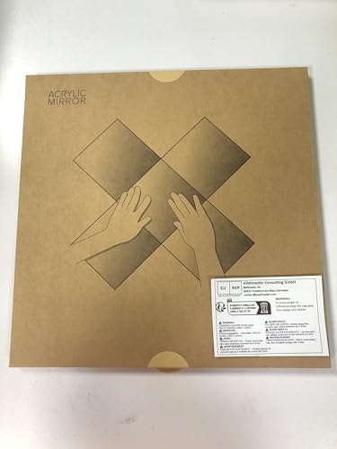 EONAZE 4 Pieces Mirror Tiles Self Adhesive Mirror Stickers 30x30cm (2mm Thick) Full Length Stick on Mirrors for Walls, Wardrobe Doors, Bathroom, Bedroom - Cosy Home Interiors EONAZE 4 Pieces Mirror Tiles Self Adhesive Mirror Stickers 30x30cm (2mm Thick) Full Length Stick on Mirrors for Walls, Wardrobe Doors, Bathroom, Bedroom - Image 7