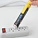 MESTEK Electrical Tester Kit with GFCI Outlet Tester, Non-Contact Voltage Tester, Pinless Wood Moisture Meter, Home Inspector Tool Kit, 3-Piece with Carry Case and Batteries