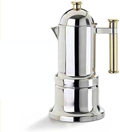Vev Vigano 8010 Kontessa Oro 12-cup Coffee Pot by Vev Vigano