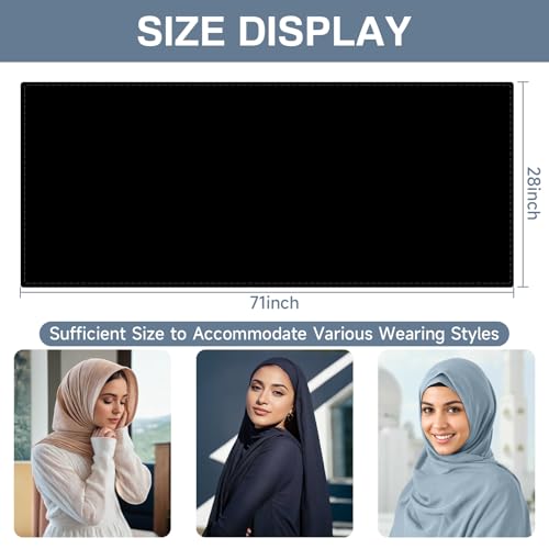 Cotton Hijab Soft Hijab Scarf for Women Modal Hijab Muslim Hijab2