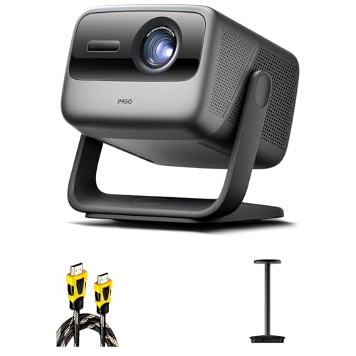 Image of JMGO N1S Ultra 4K Triple Laser Projector with Ceiling Mount & HDMI Cable