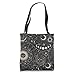 Boho Celestial Goth Witchy Tarot Astrology Wicca Pagan Space Tote Bag